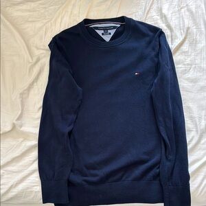 Tommy Hilfiger Men's Navy crew neck Sweater
